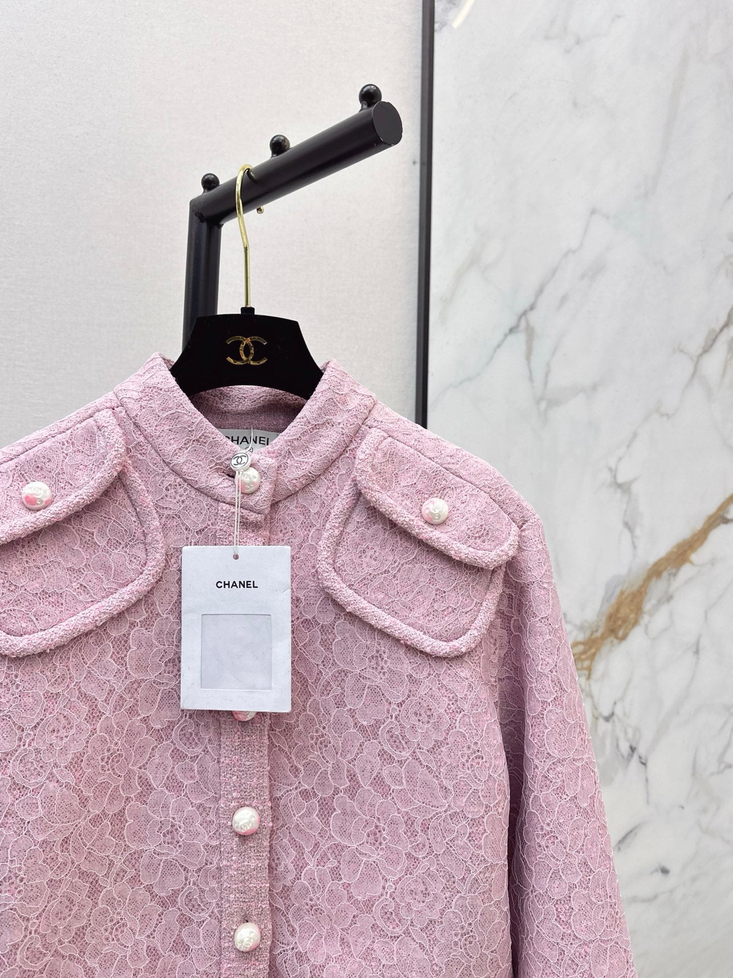 Chan NEW lace woven jacket