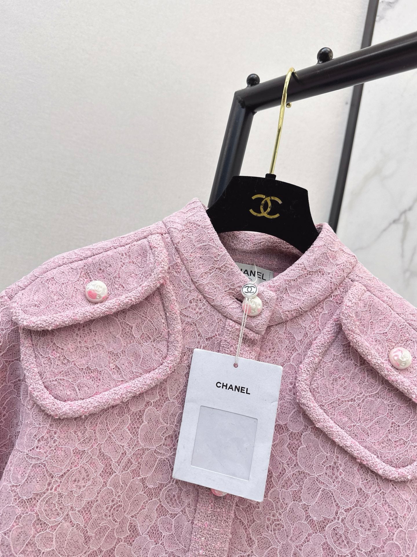 Chan NEW lace woven jacket