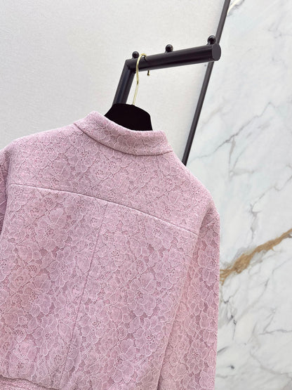 Chan NEW lace woven jacket