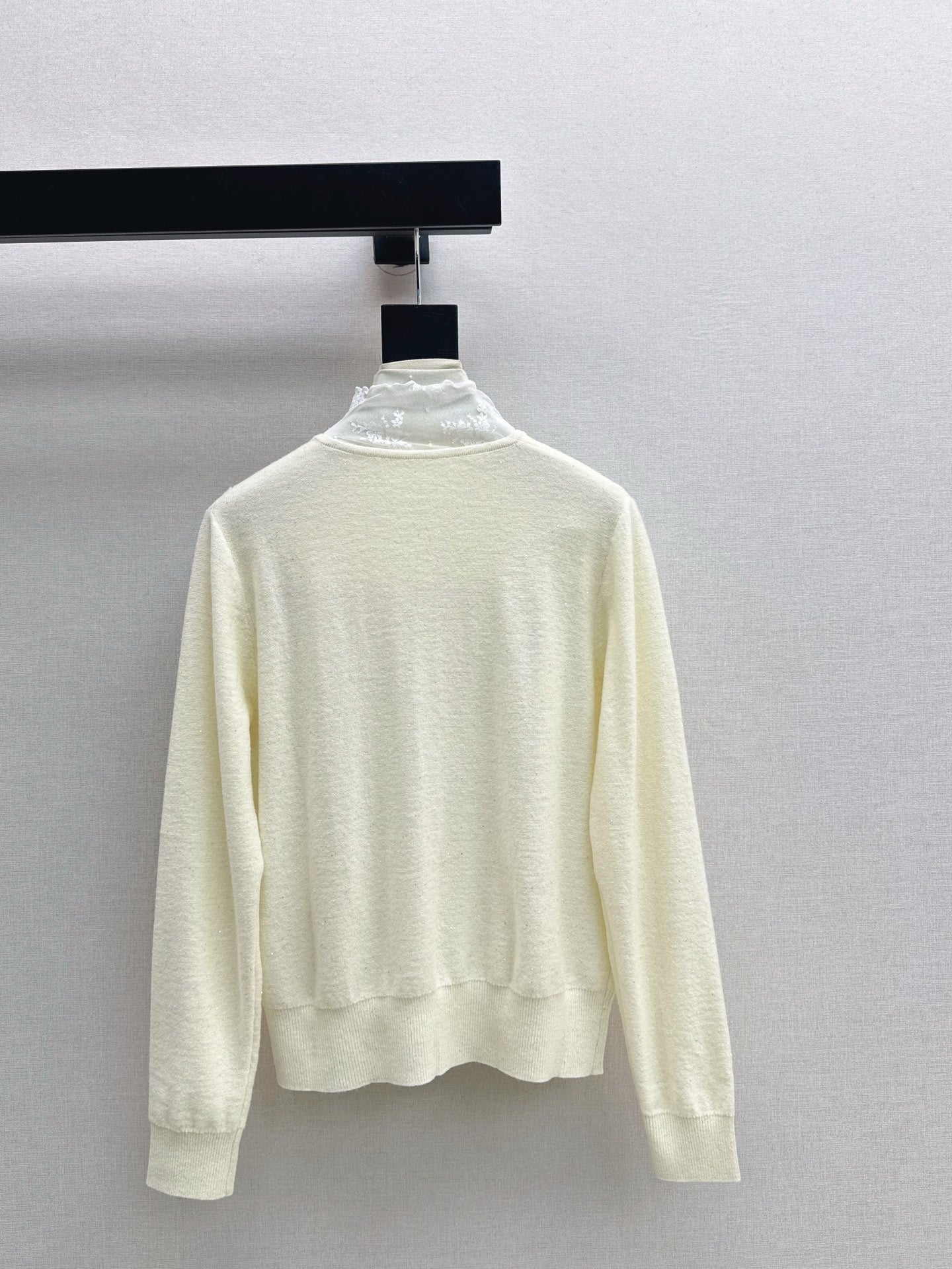 Es NEW Lace wool sweater