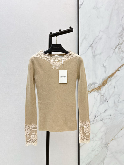 Va1en NEW Lace Knitwear