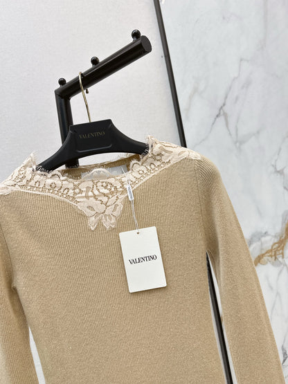 Va1en NEW Lace Knitwear