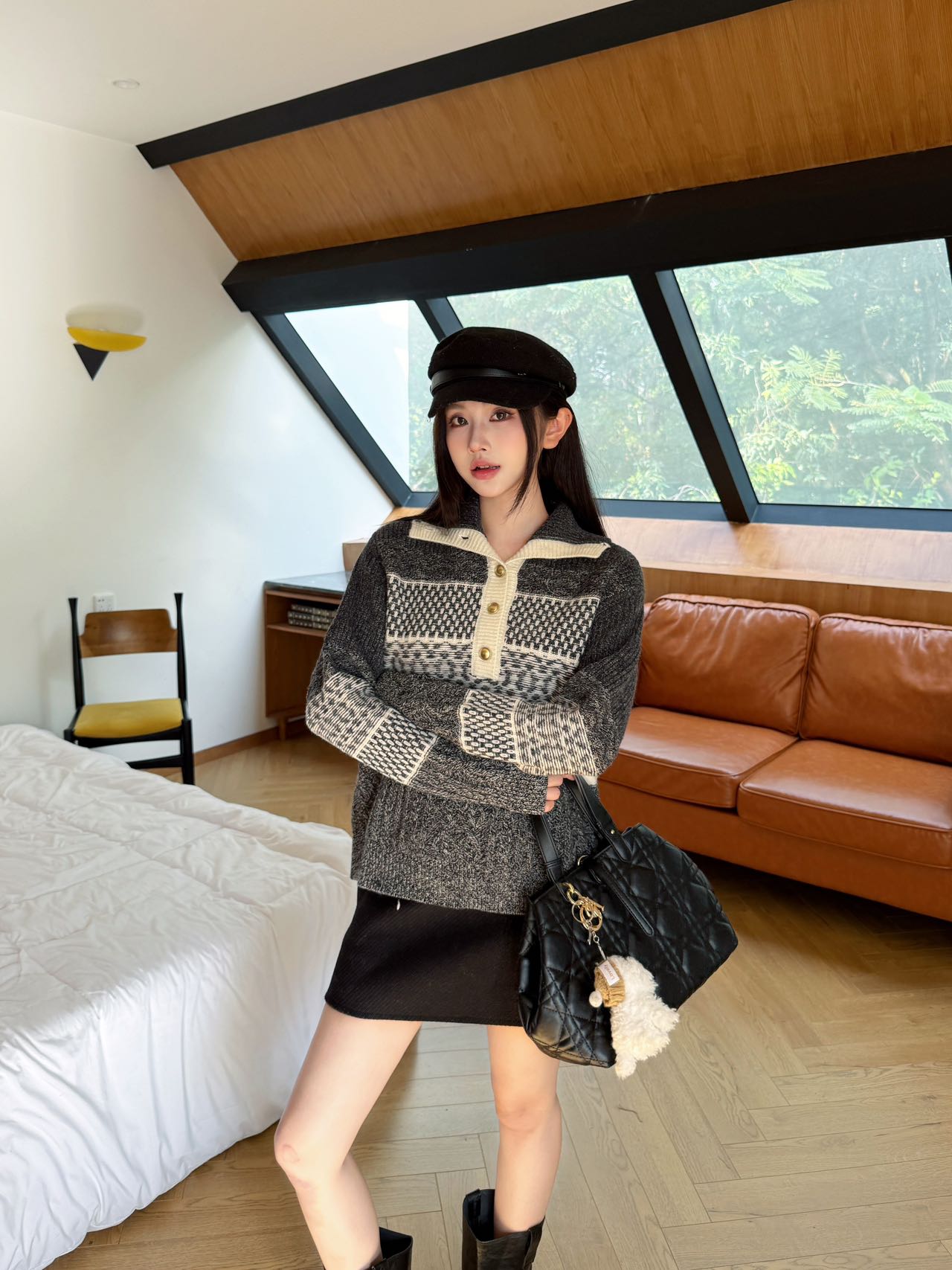 Loro NEW striped sweater