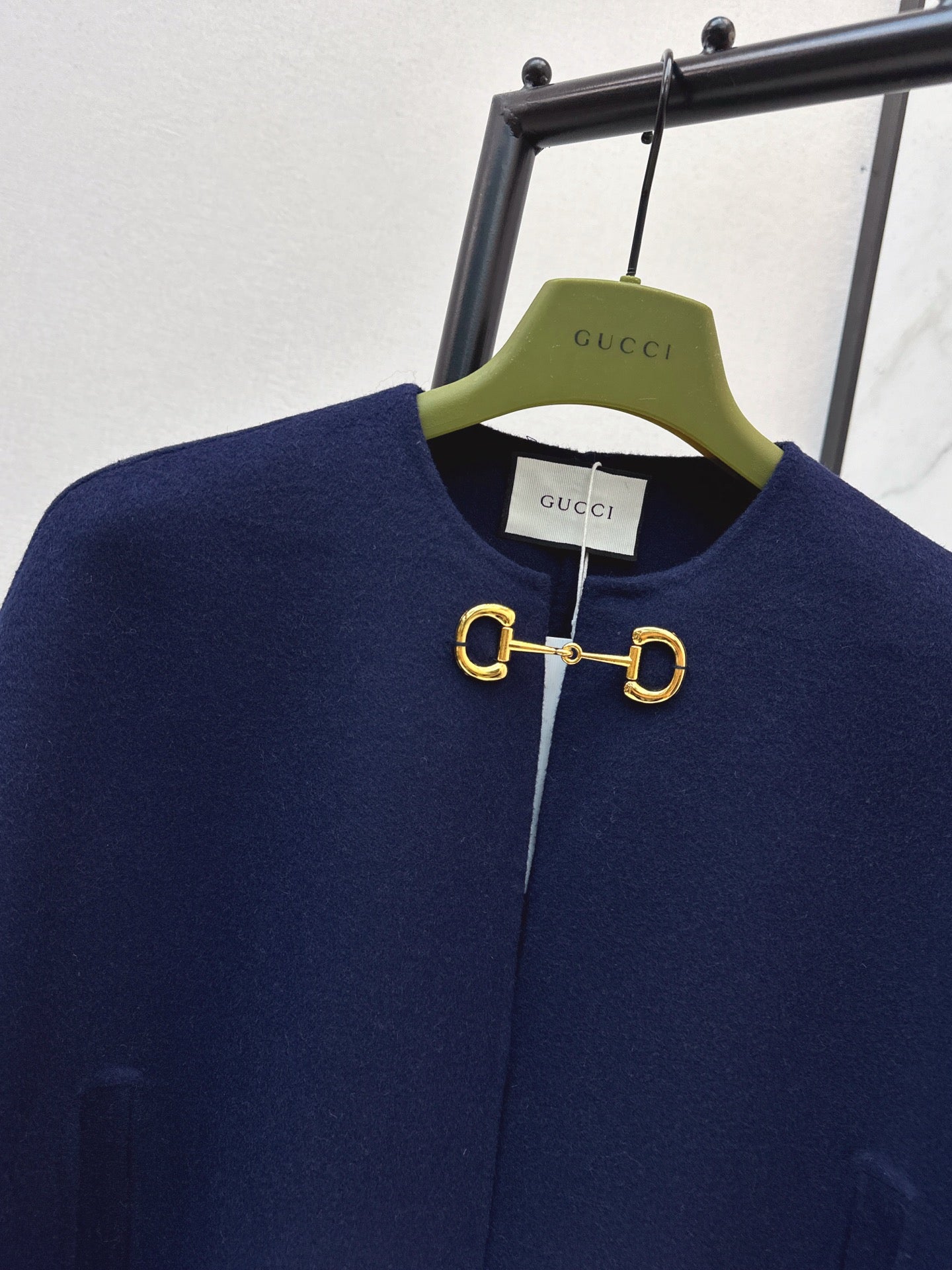 Guc NEW wool cape coat