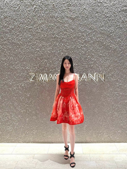 Zimm NEW Printed slip dress