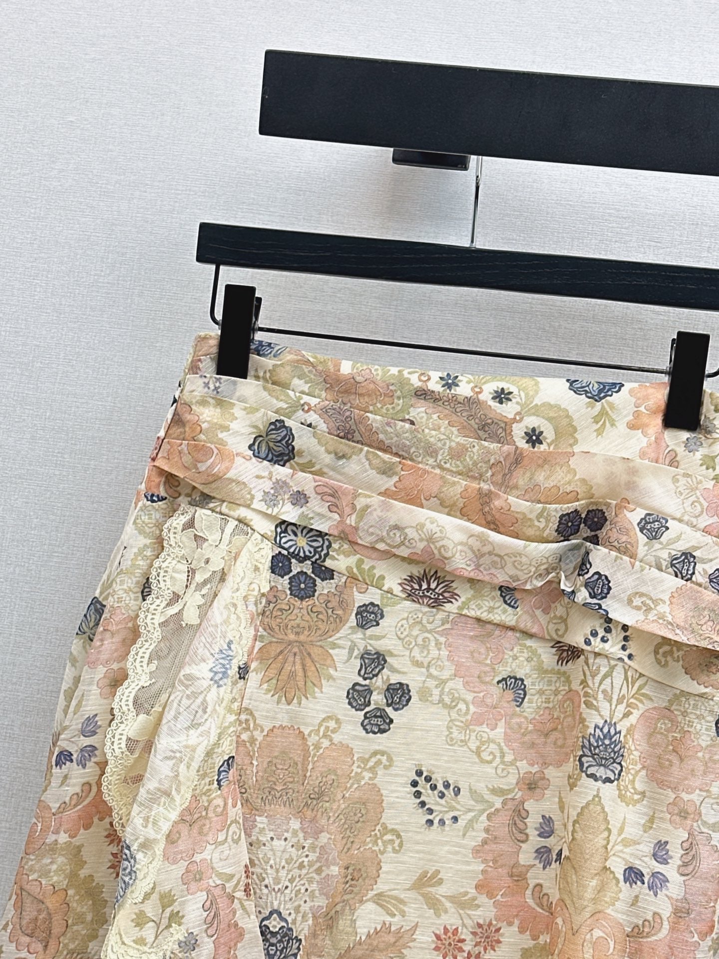 Zimm NEW Silk linen skirt