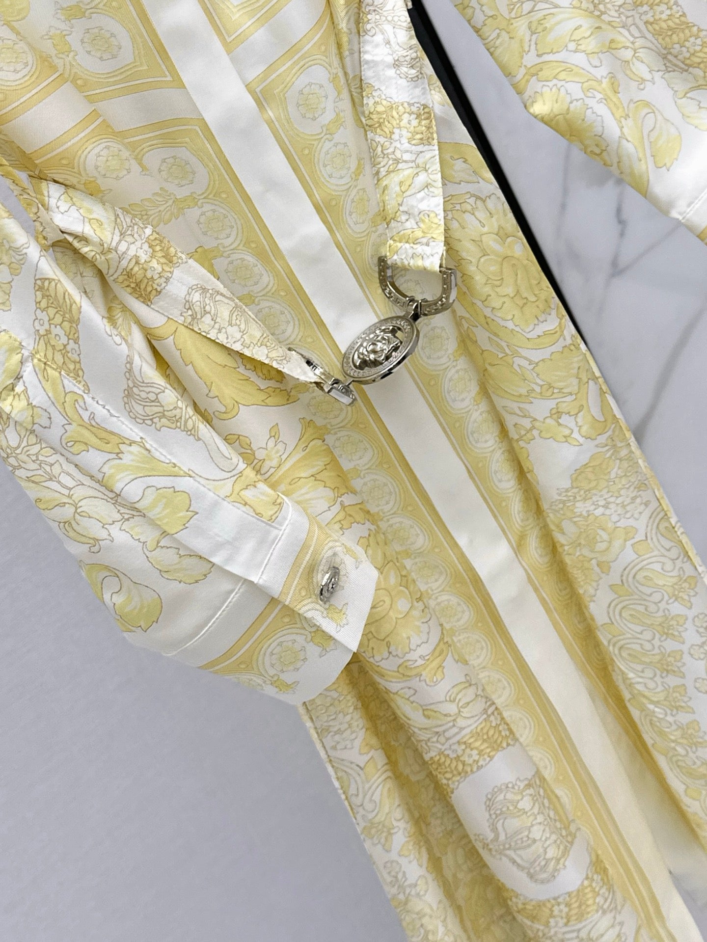 Ver NEW Printed silk dress