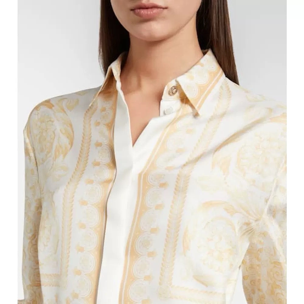 Ver NEW Printed silk dress