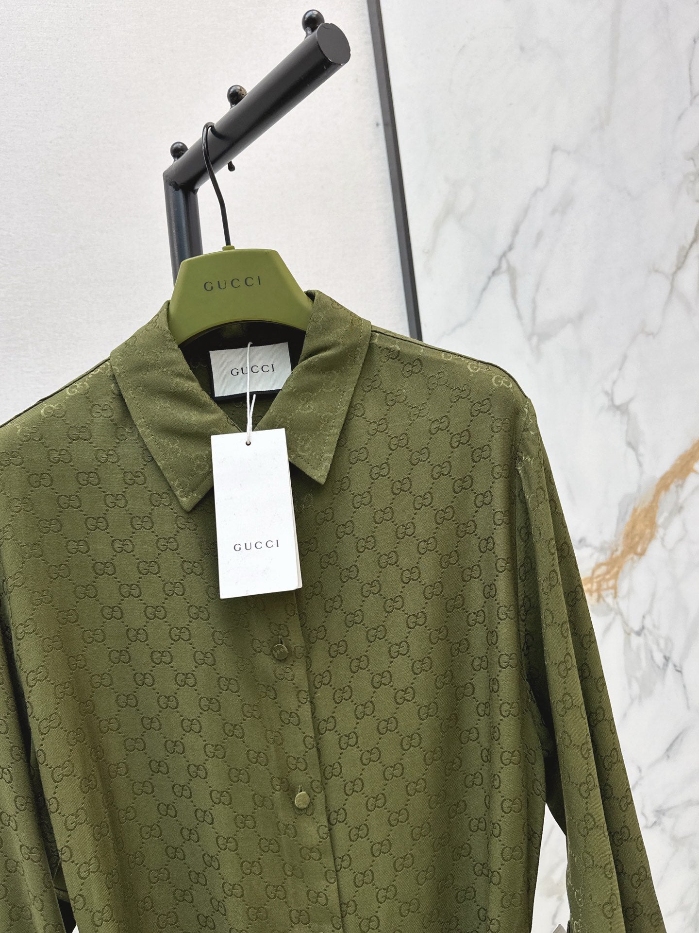 Guc NEW Jacquard belted dress