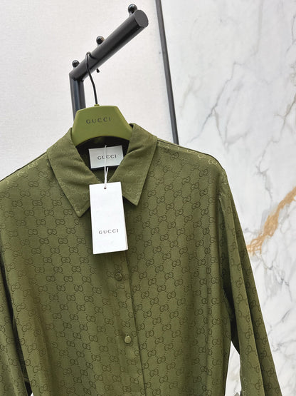 Guc NEW Jacquard belted dress