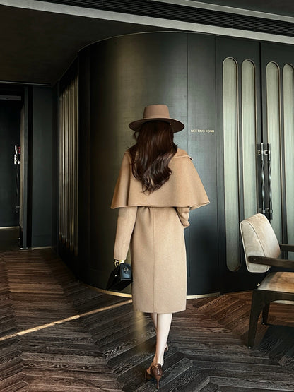 Ch1o NEW Woolen coat