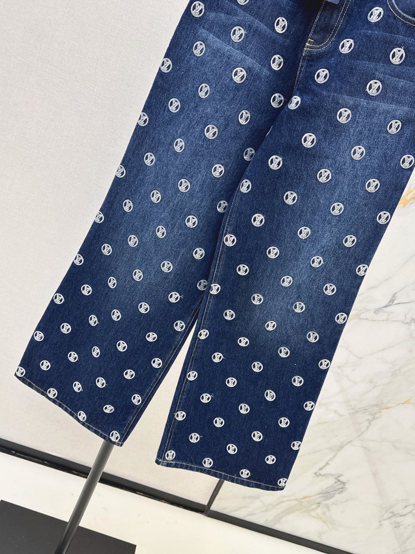 Louis NEW Gold Coin Sequin Jeans