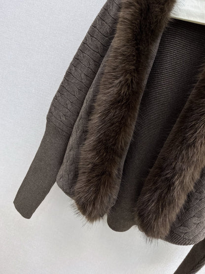 Miu NEW  knit tank top cardigan