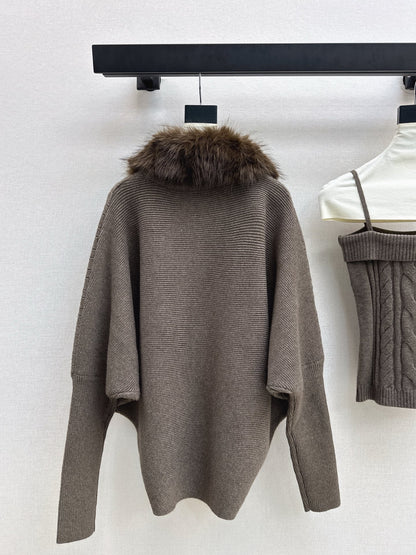 Miu NEW  knit tank top cardigan