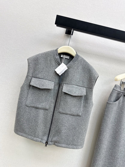 Brun NEW woolen vest