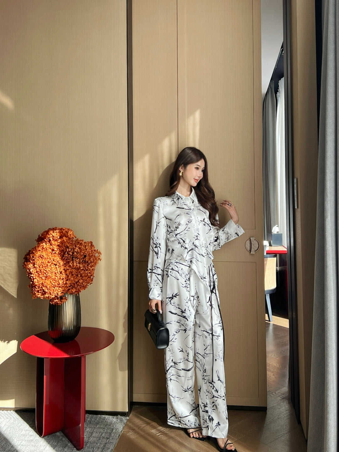 CD NEW printed pants