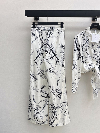 CD NEW printed pants