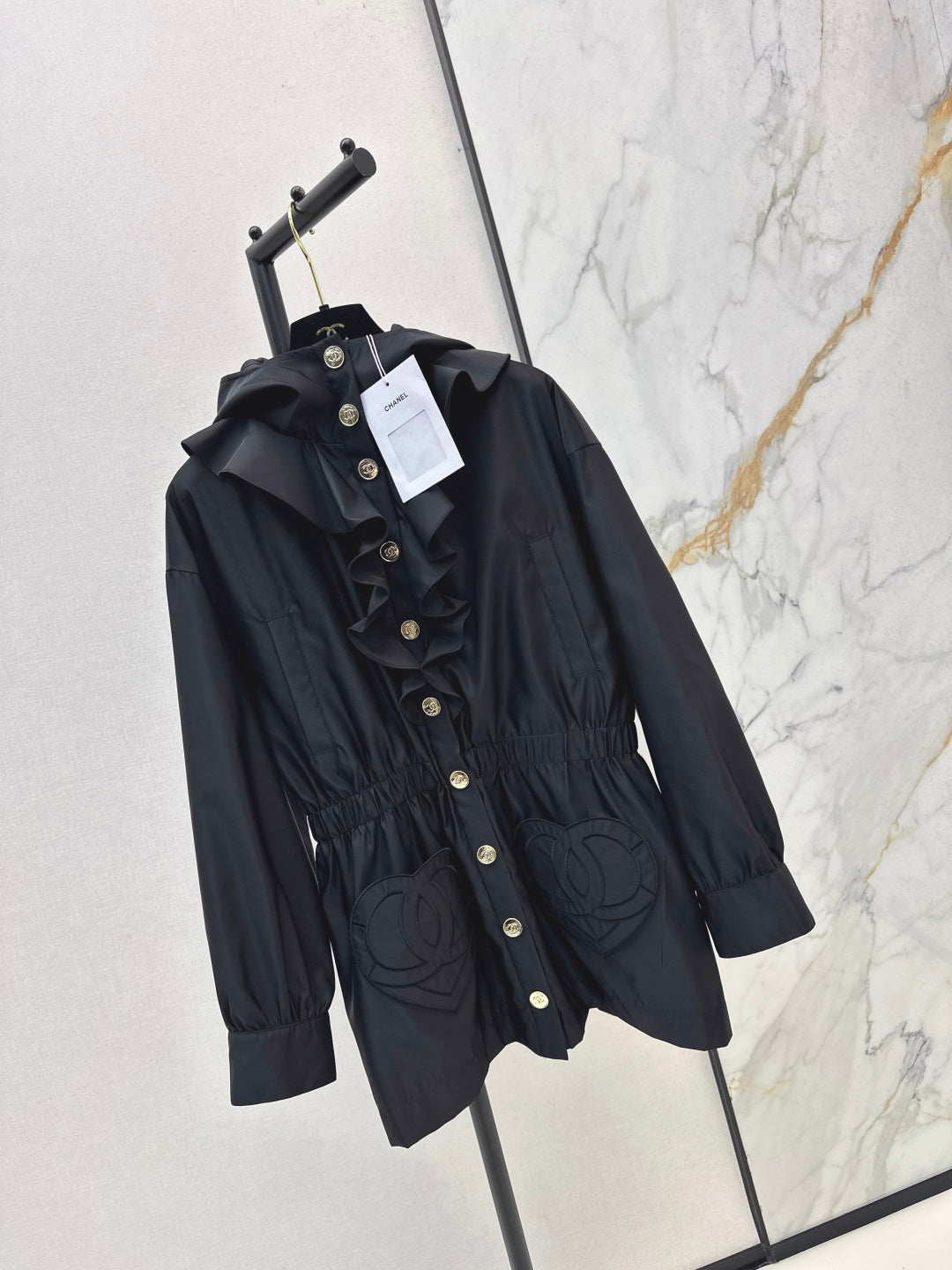 Chan NEW Hooded Nylon Jacket