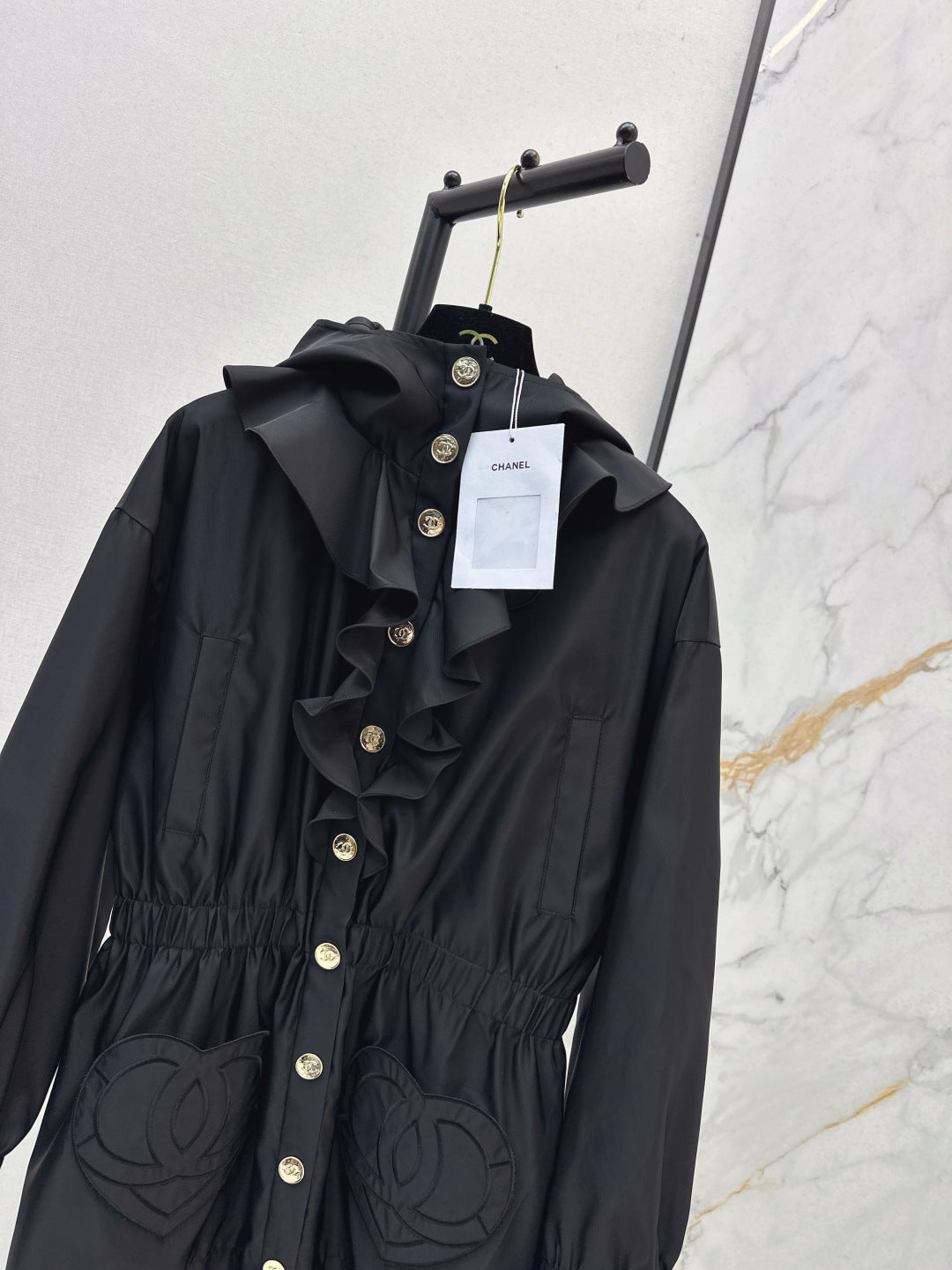 Chan NEW Hooded Nylon Jacket