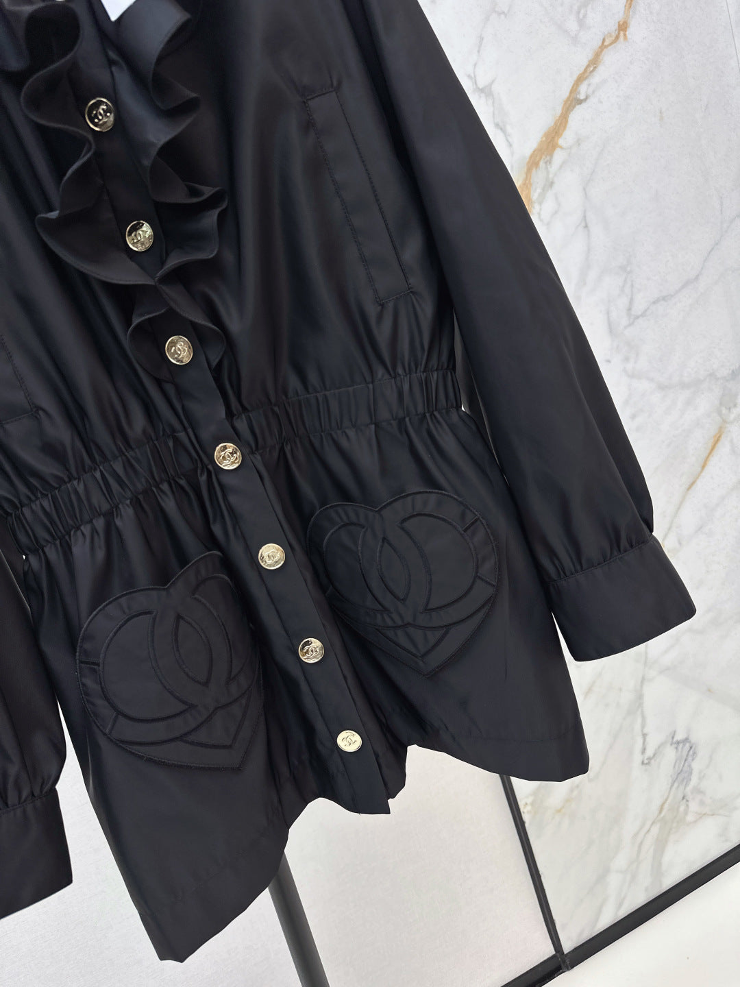 Chan NEW Hooded Nylon Jacket