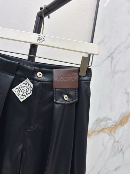 Loe NEW pu leather pants