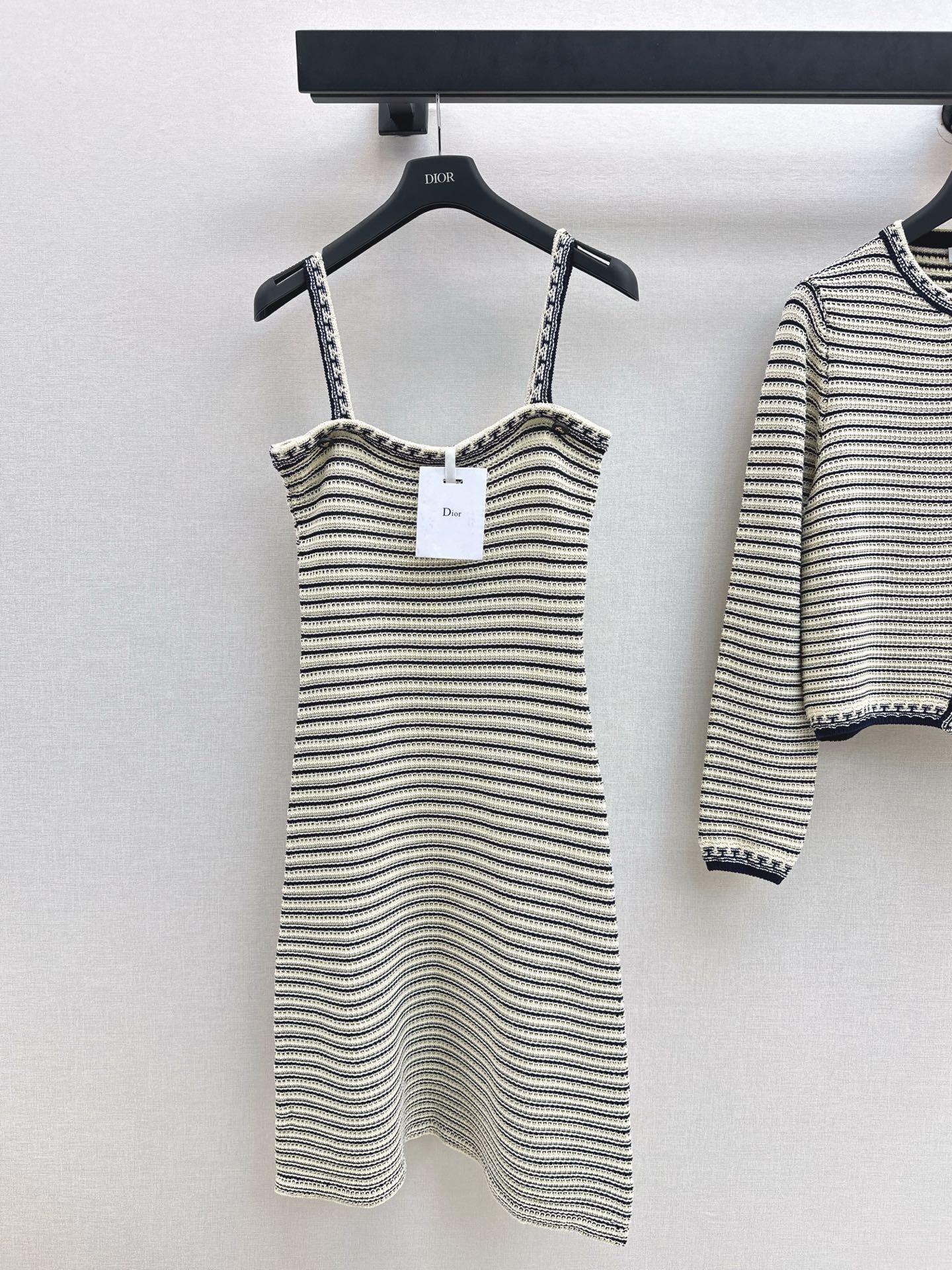 CD NEW striped cardigan