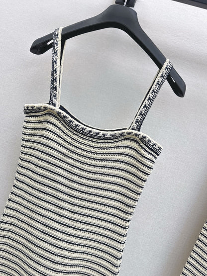 CD NEW striped cardigan