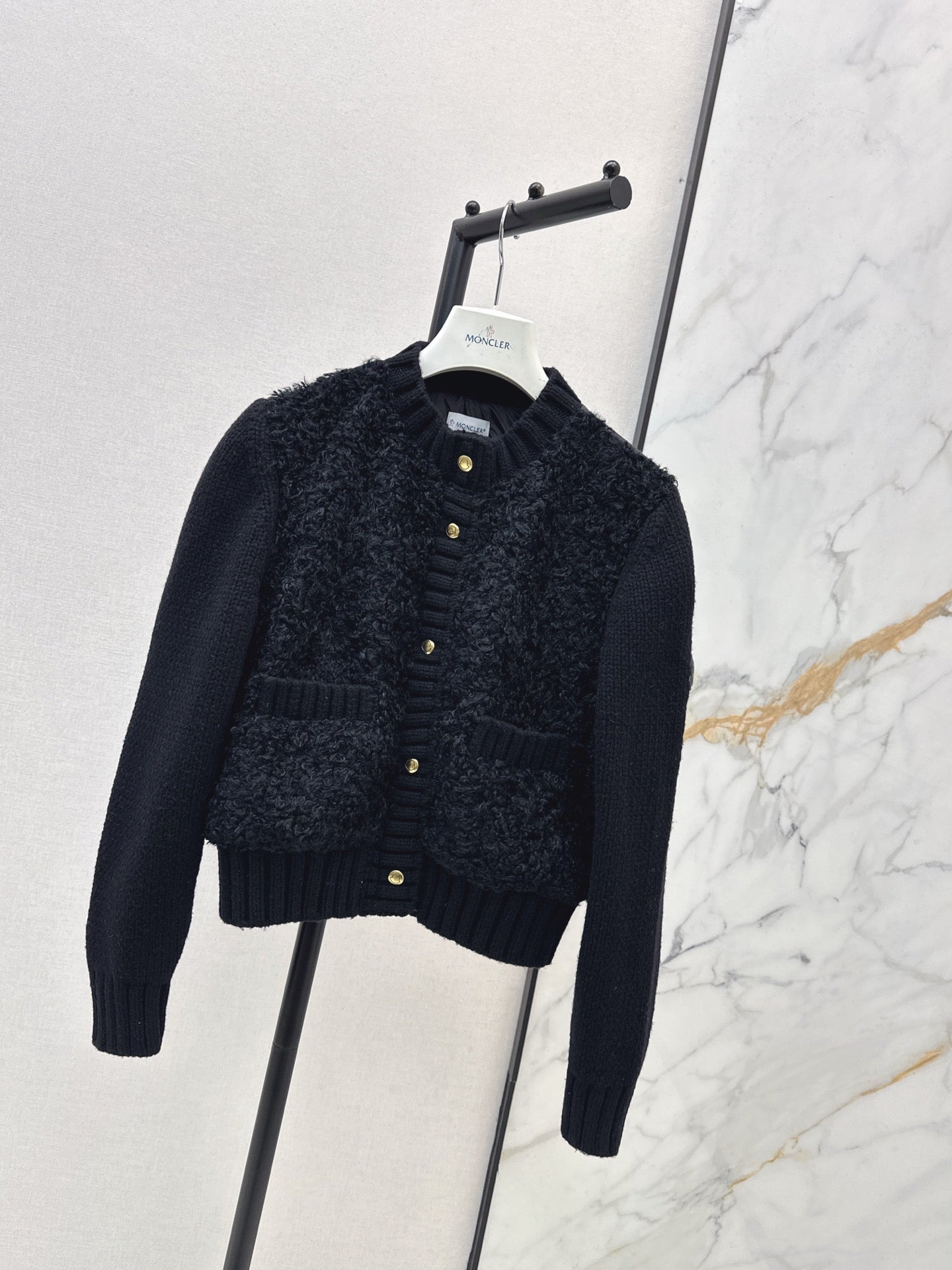 Monc NEW Knitted down jacket