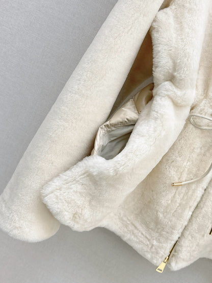 Monc NEW fur down jacket