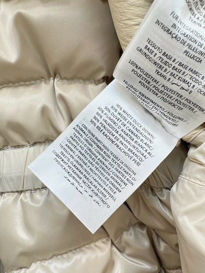 Monc NEW fur down jacket