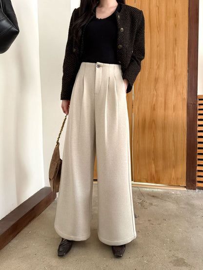 Brun NEW lined straight  pants