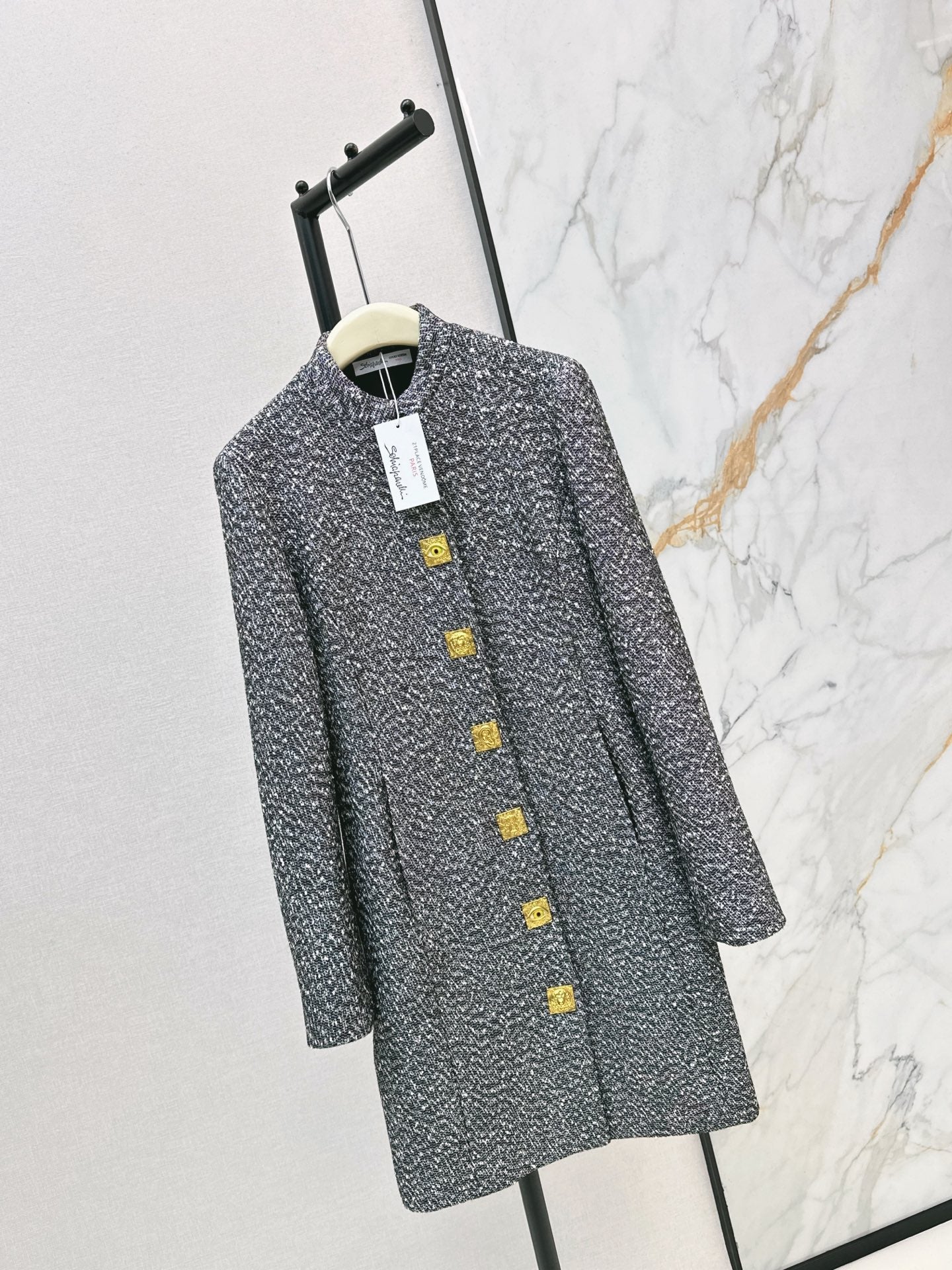 Schl NEW woven long jacket