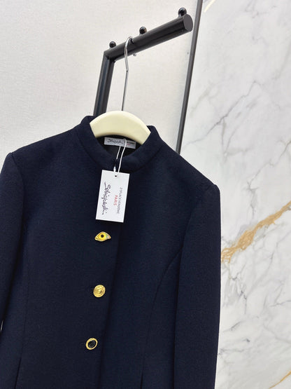 Schl NEW woven long jacket