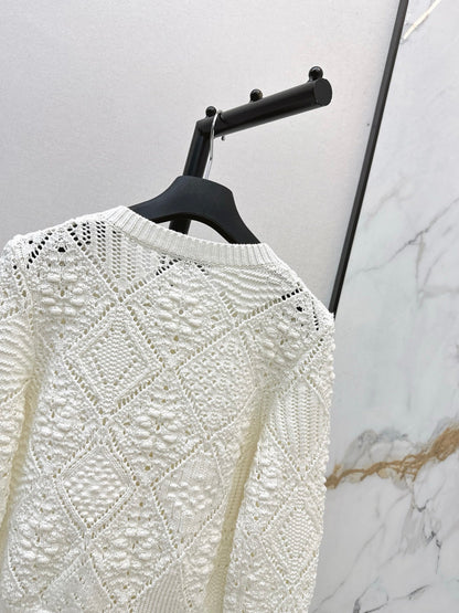 CD NEW Jacquard knit cardigan