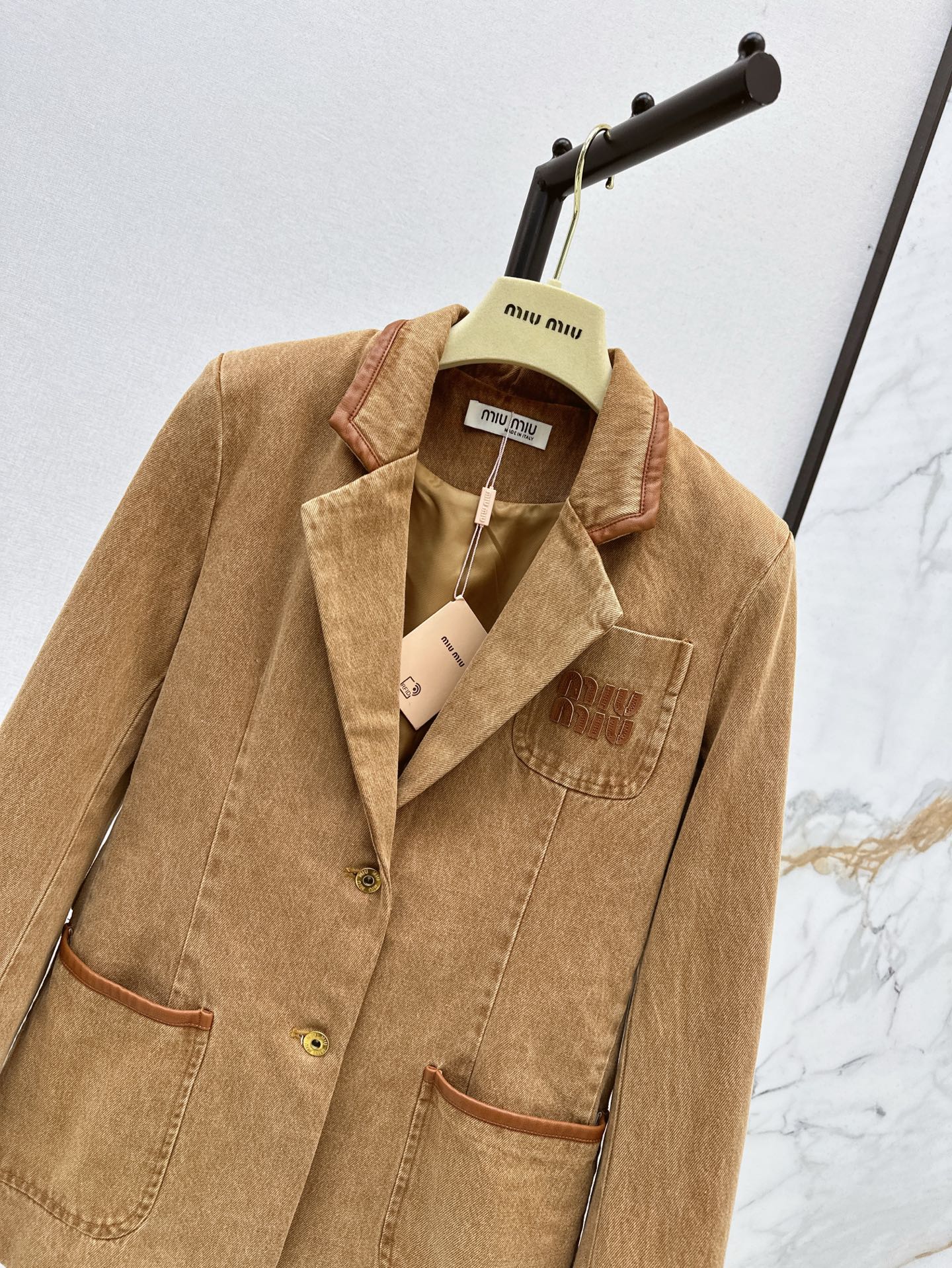 Miu NEW denim blazer