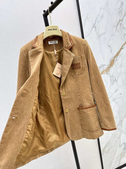 Miu NEW denim blazer