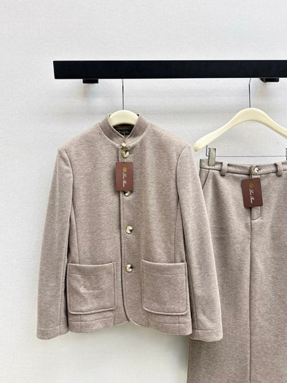 Loro NEW jacket skirt set