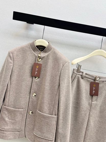 Loro NEW jacket skirt set