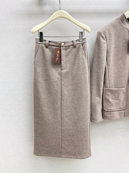 Loro NEW jacket skirt set