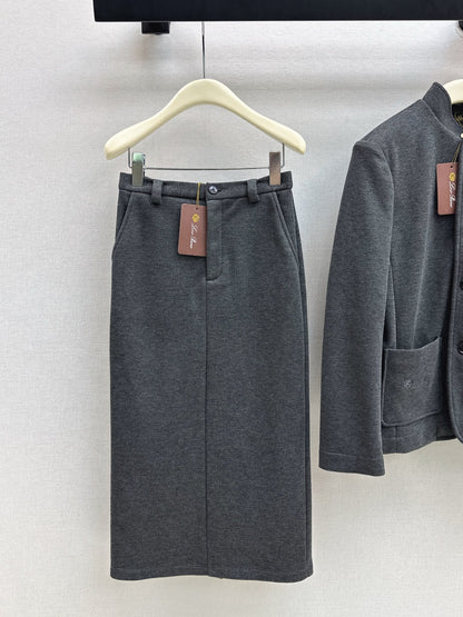 Loro NEW jacket skirt set