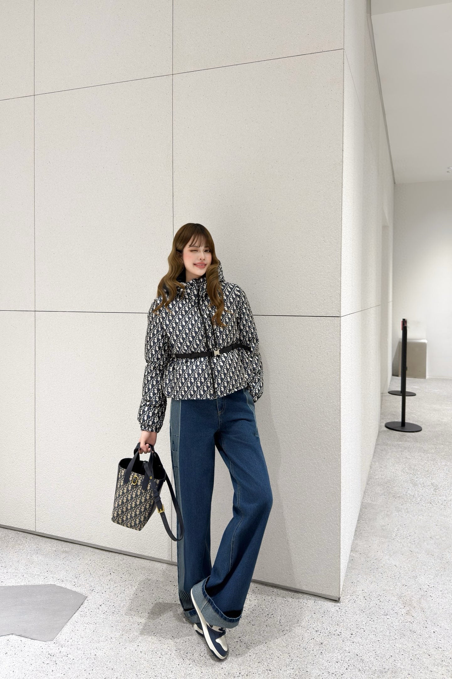 CD NEW Hooded down jacket