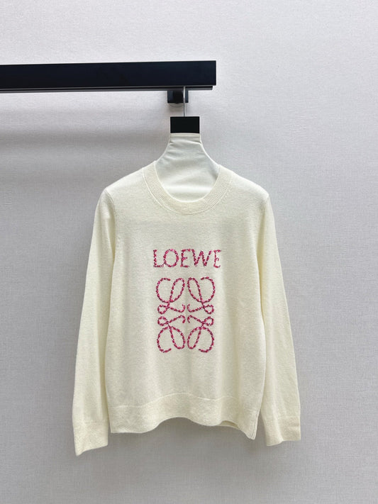 Loe NEW Embroidered sweater