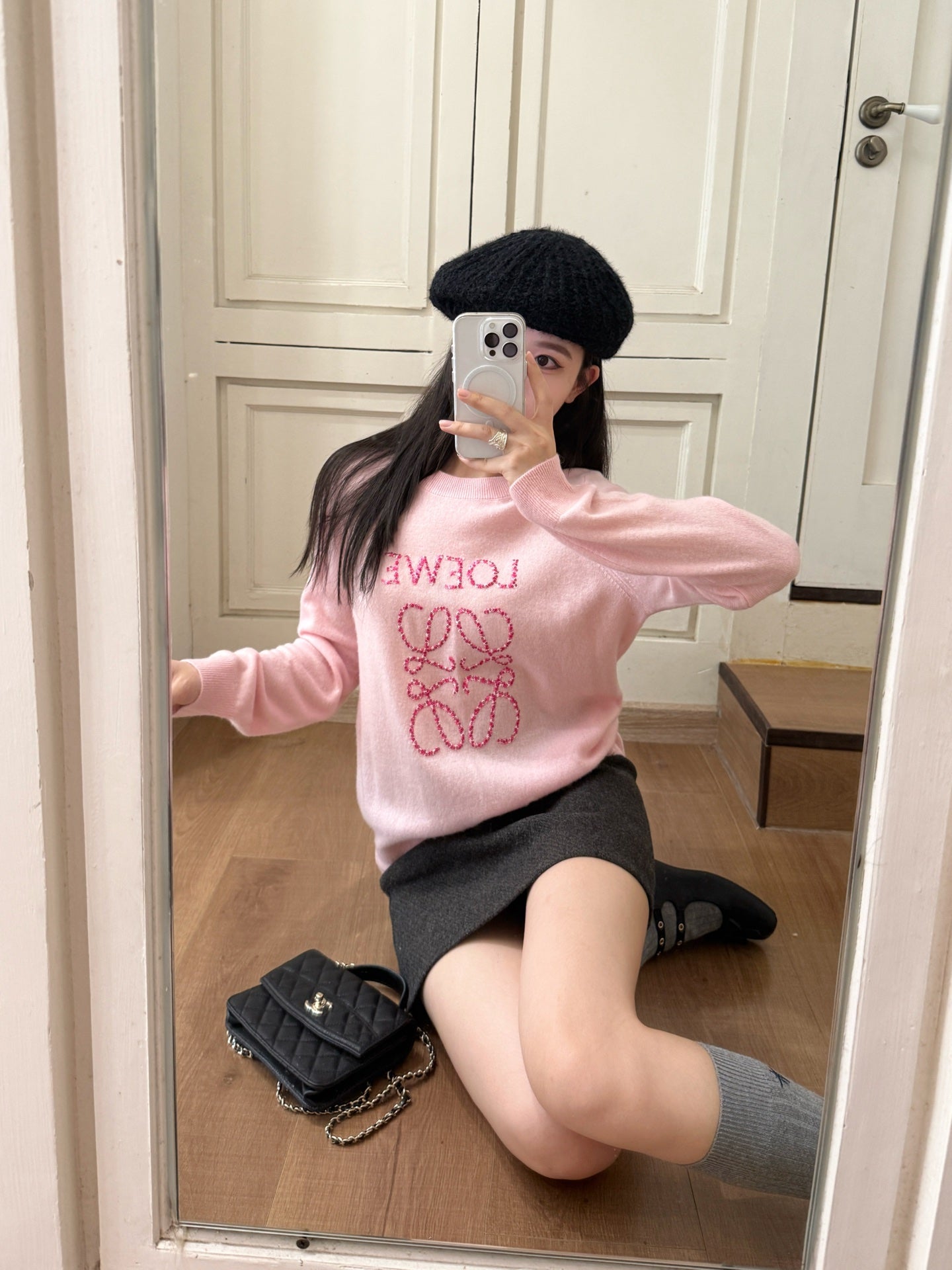 Loe NEW Embroidered sweater