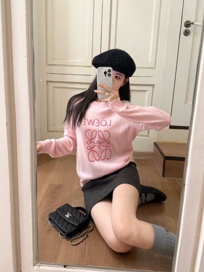 Loe NEW Embroidered sweater