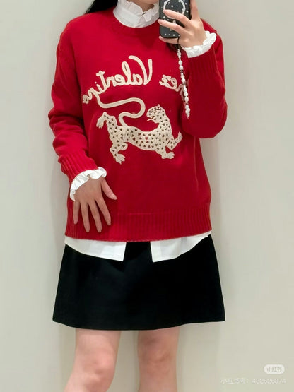 Valen NEW Embroidered sweater
