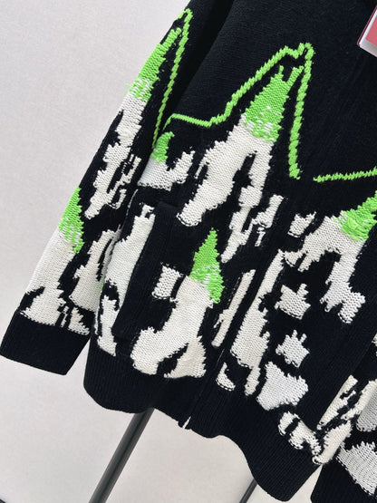 Guc NEW Jacquard cardigan jacket