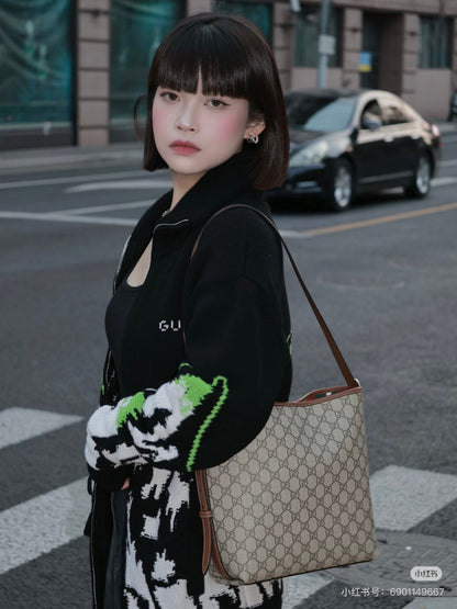 Guc NEW Jacquard cardigan jacket