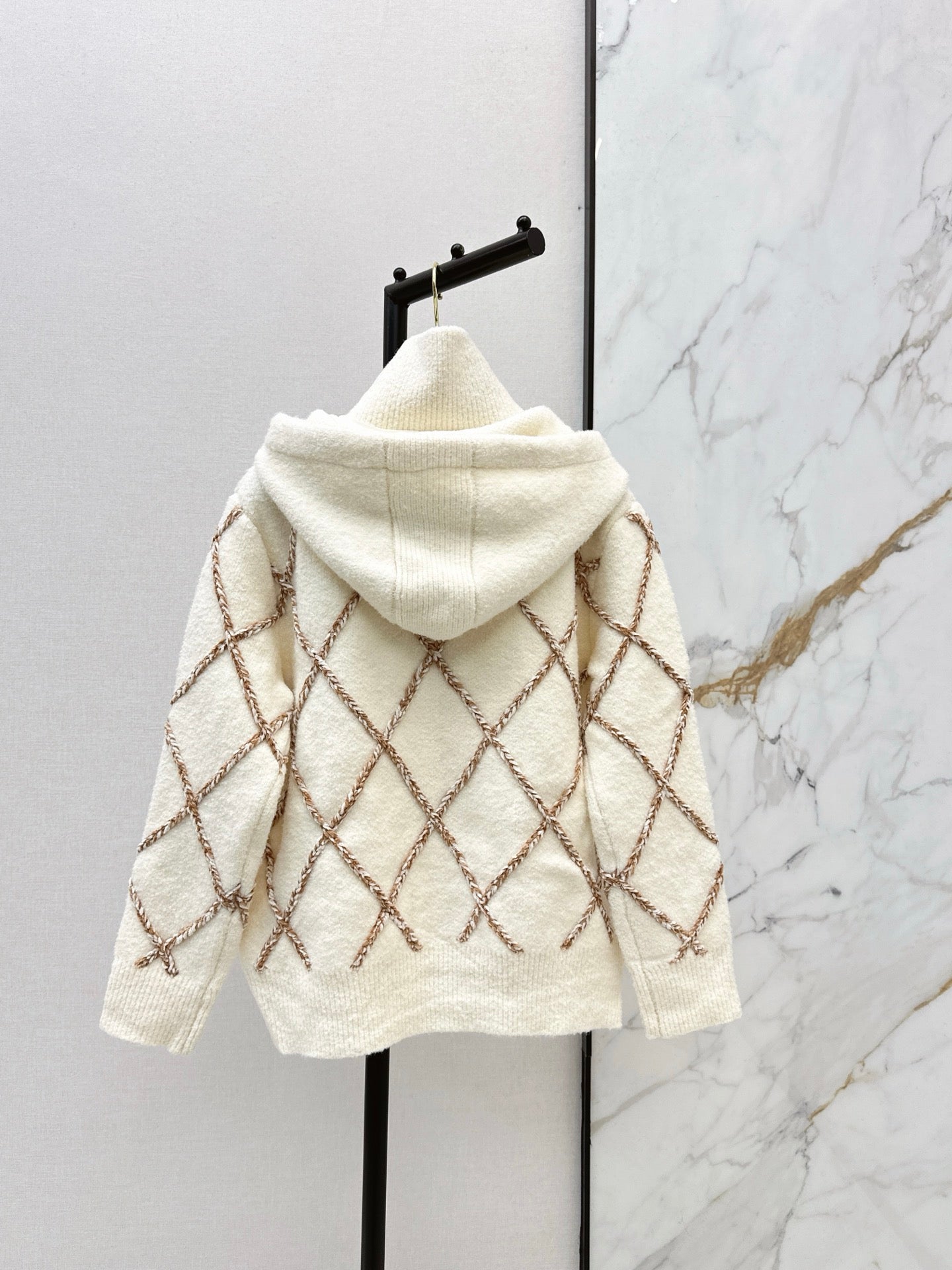 Chan NEW Hooded wool jacket