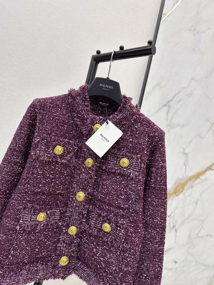 Bal NEW woven knitted jacket