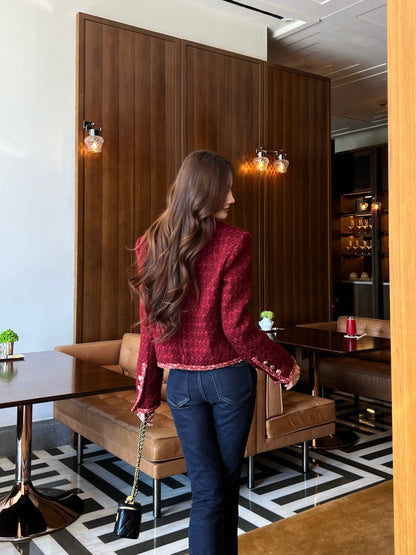 Chan NEW woven jacket